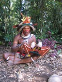 Papua Nová Guinea – kmen Huli – Tari